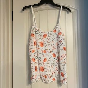 Floral tank top camisole